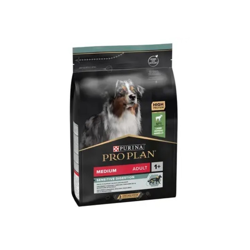Purina Pro Plan Medium Adult Digest Cordero - Superguau, Zaragoza