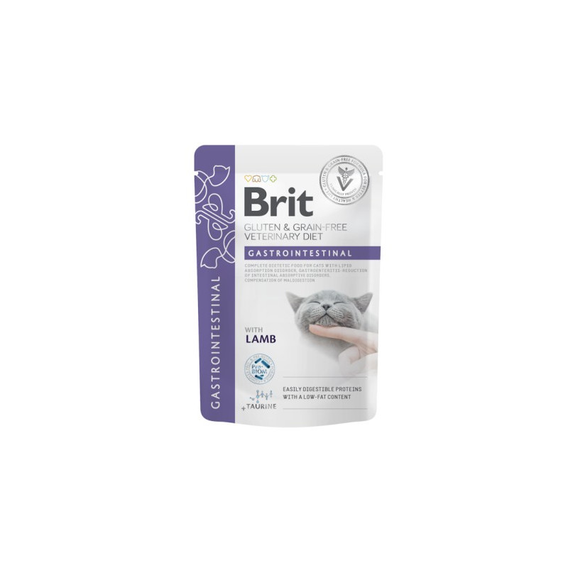Brit Vet Diet Cat Sobre Gastrointestinal 85gr