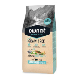 Ownat Just Cat Grain Free Steril Fish