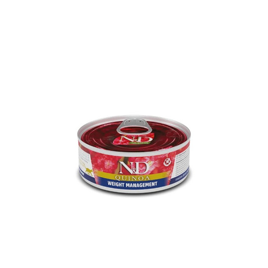 Farmina ND Cat Lata Weight Management Quinoa 80gr