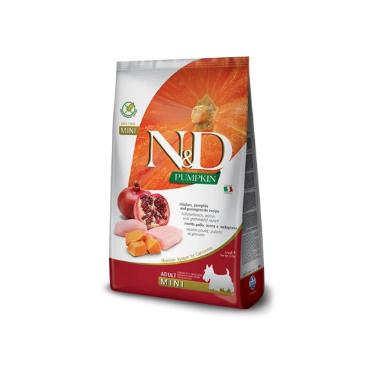 Farmina ND Dog Grain Free Adult Mini Pollo y Calabaza