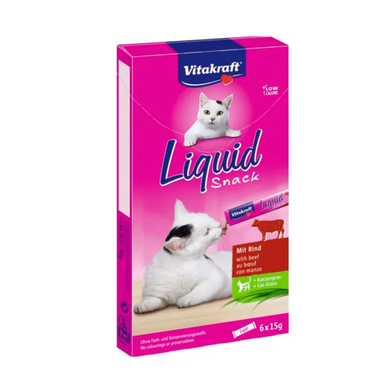 Snack líquido para gatos de vacuno,comprar en Zaragoza,Superguau