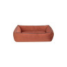 Wuapu Cama Alins Rectangular de Pana Canela