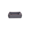 Wuapu Cama Alins Rectangular de Pana Gris
