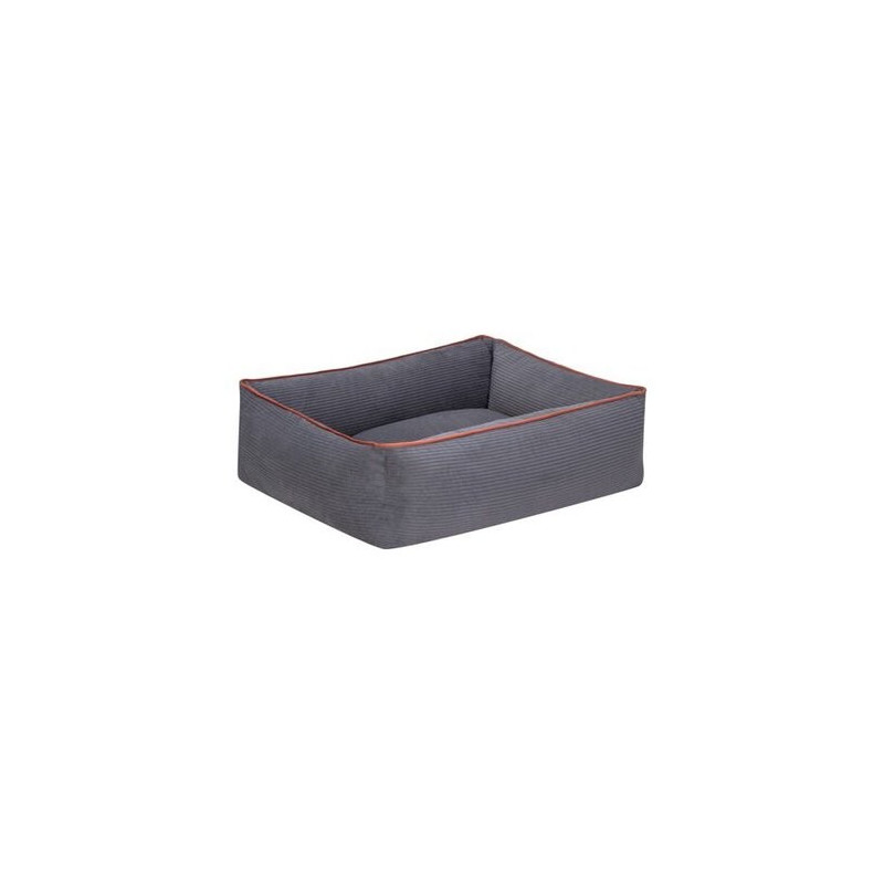 Wuapu Cama Alins Rectangular de Pana Gris