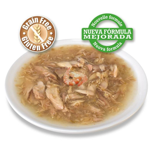 Arquivet Cat Lata Atún Blanco con Gambas 80gr