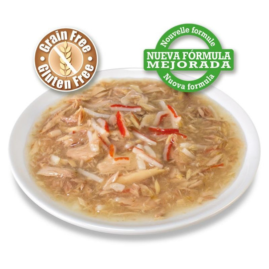 Arquivet Cat Lata Atún Blanco con Palito de Cangrejo 80gr