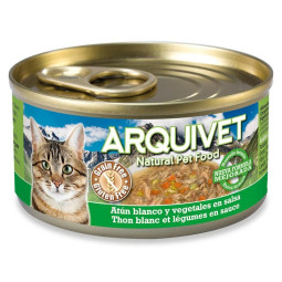 Arquivet Cat Lata Atún Blanco con Verduras 80gr