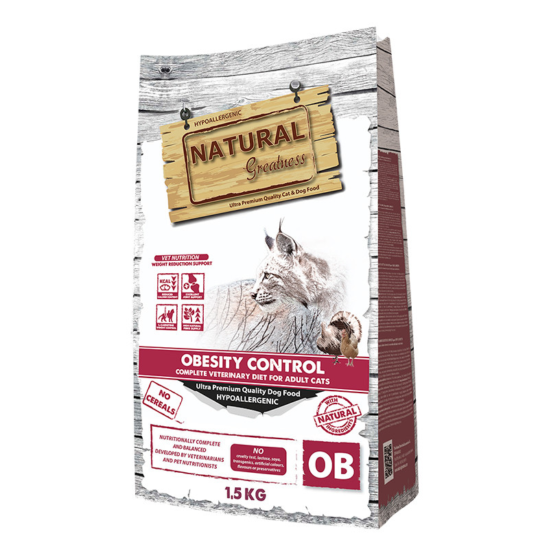 Natural Greatness Vet Cat Obesity Control