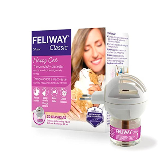 Feliway Classic difusor+recambio 48ml para gatos - Zaragoza, Superguau