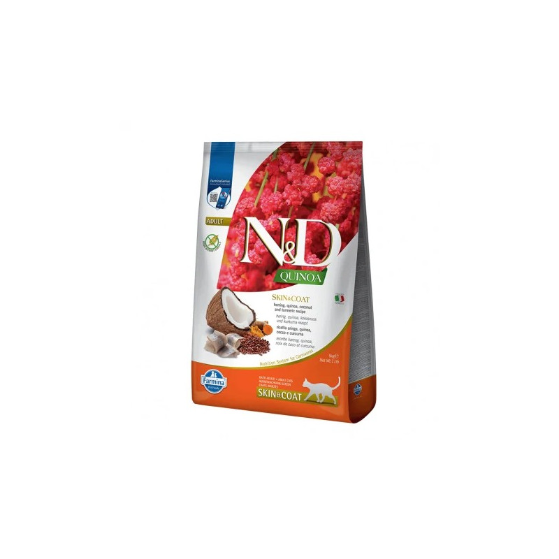 Farmina ND Prime Cat Arenque con Quinoa Skin Coat