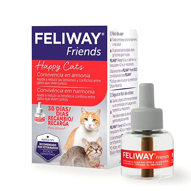 Recambio Feliway Friends gato 48 ml - Comprar en Zaragoza, Superguau