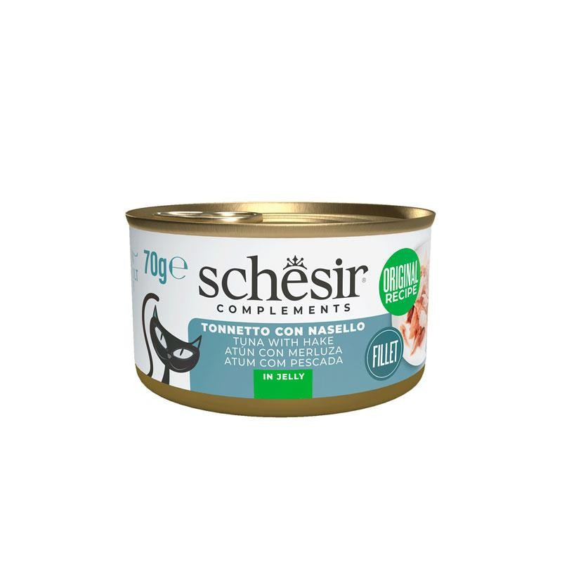 SCHESIR GATO ATUN Y MERLUZA GELATINA 85GR SUPERGUAU, ZARAGOZA