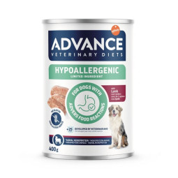 Advance Vet Diet Dog Lata Hypoallergenic Cordero 400gr