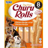 Churu Dog Snack Rolls Pollo 8x12gr