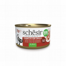 Schesir Cat Lata Atún con Salmonete en Gelatina 70gr