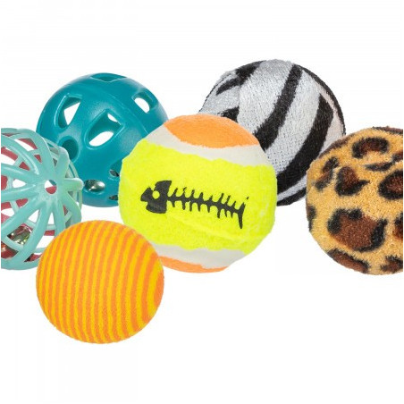 Trixie Pack de 6 Pelotas para Gato