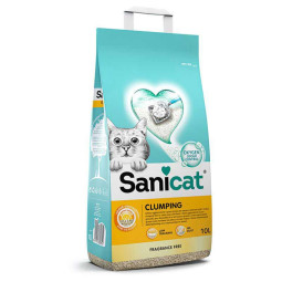 Arena aglomerante sin perfume Sanicat