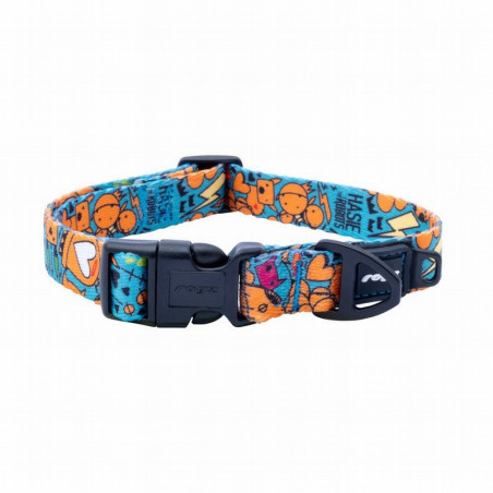 Rogz Fusion Collar Turquesa Robots