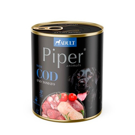 Piper Dog Lata Bacalao 800gr