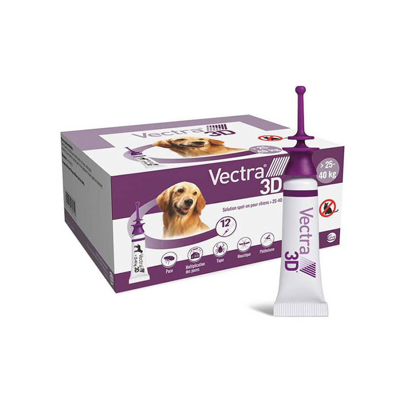 Pipetas Vectra 3D 4-10kg perros,comprar en Zaragoza,Superguau
