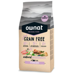 Ownat Just Cat Grain Free Steril Pollo