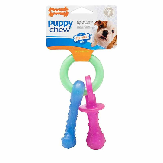 Juguete mordedor para cachorros Nylabone Llaves