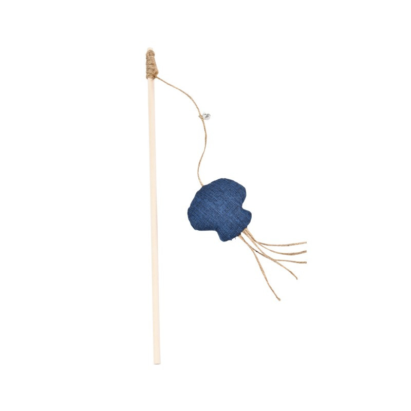 Wuapu Cat Juguete Varita Concha 40cm