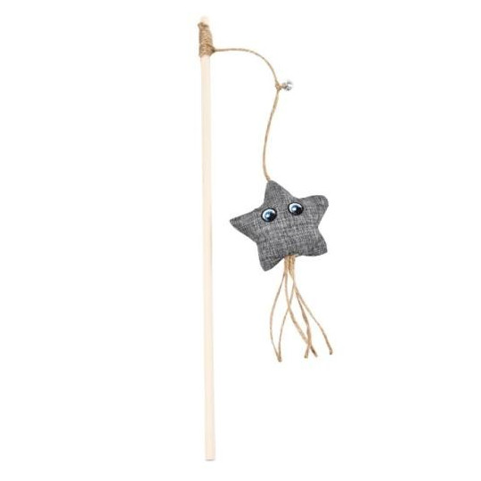 Wuapu Cat Juguete Varita Estrella 40cm