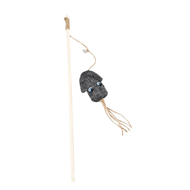 Wuapu Cat Juguete Varita Calamar 40cm