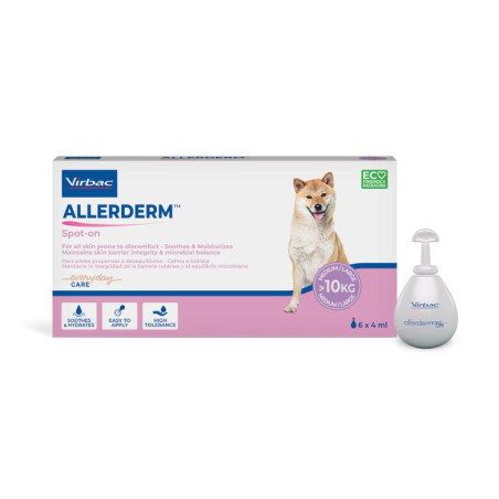 Allerderm para perros con piel lesionada,comprar en Zaragoza,Superguau