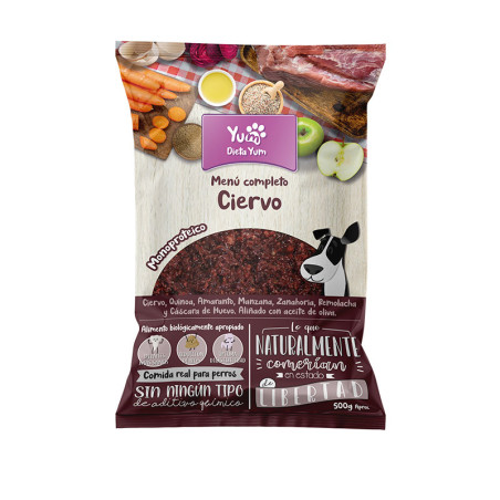 Dieta yum de ciervo para perros-comprar en superguau zaragoza