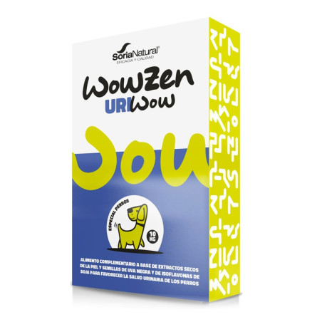 Uriwow de Soria Natural para la Salud Urinaria en Perros
