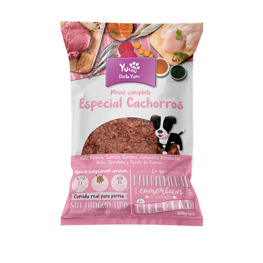 Dieta Yum Menú Cachorros para perros,comprar en Zaragoza,Superguau