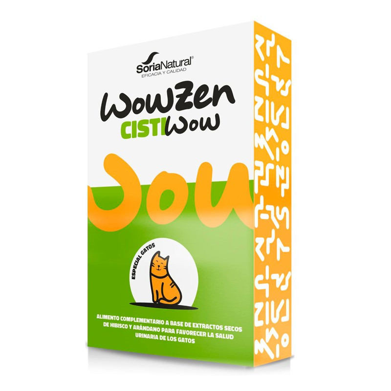 Cistiwow de Soria Natural para la Salud Urinaria para Gatos