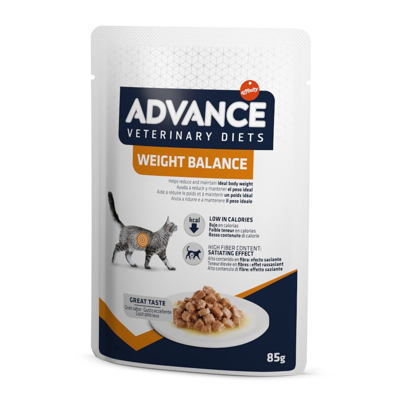 Advance Vet Diet Cat Sobre Weight Balance 85gr