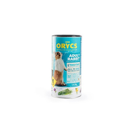 Orycs Alimento para Conejo Baby, Enano y Toy Adulto
