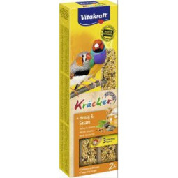 Barritas miel y sésamo para pájaros exóticos Vitakraft  - tienda en Zaragoza,Superguau