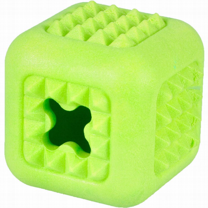 Flamingo Dog Juguete Foam TPR Cubo Aroma a Menta