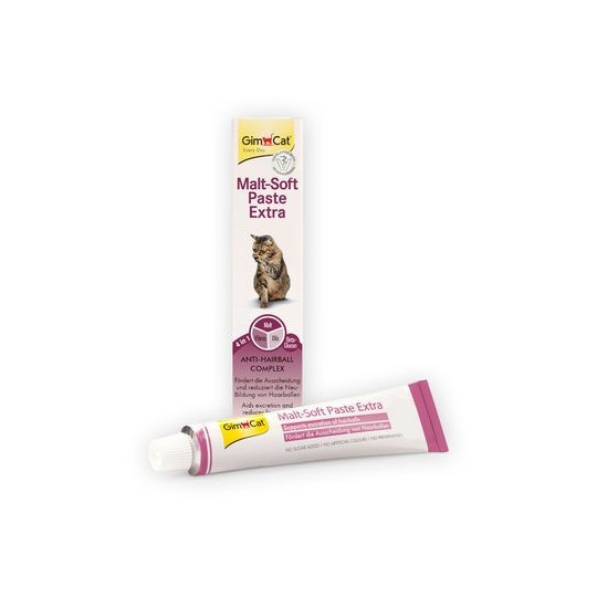 Malta para gatos GimCat extra fibra,sin azúcares,Zaragoza,Superguau