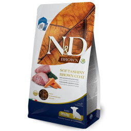 Farmina ND Brown Dog Puppy Mini Cordero y Espirulina