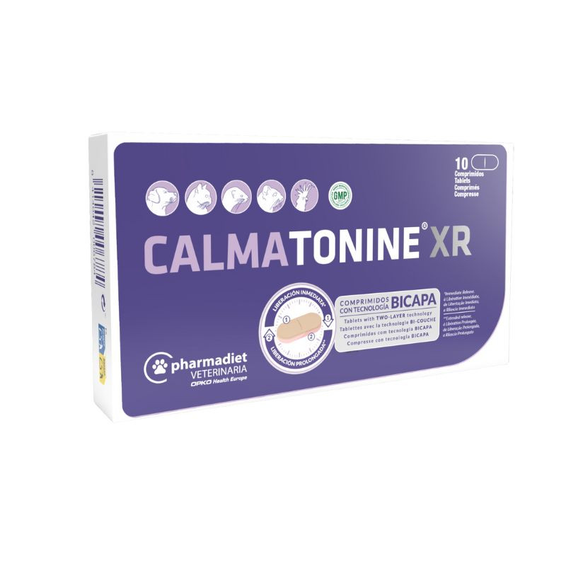Calmatonine,relajante natural para perros,comprar en Zaragoza, Superguau