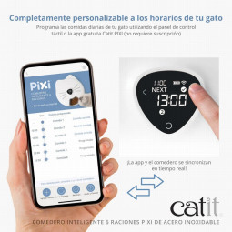 Comedero inteligente catit pixi para gatos-superguau zaragoza