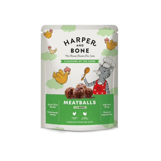 Harper And Bone Pouch Dog Wild Mountain 100gr, Superguau