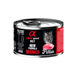Alpha Spirit Cat Lata Jamón 200gr