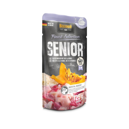 Belcando Finest Selection Dog Sobre Senior Carne con Arroz y Calabza