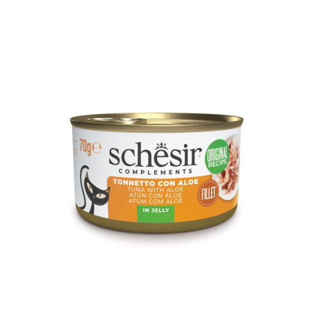 Schesir Cat Lata Atún con Aloe 70gr