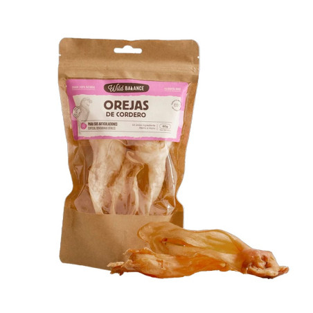 Wild Balance Dog Snack Oreja de Cordero