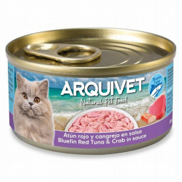 Arquivet Cat Lata Atún Rojo con Cangrejo 80gr
