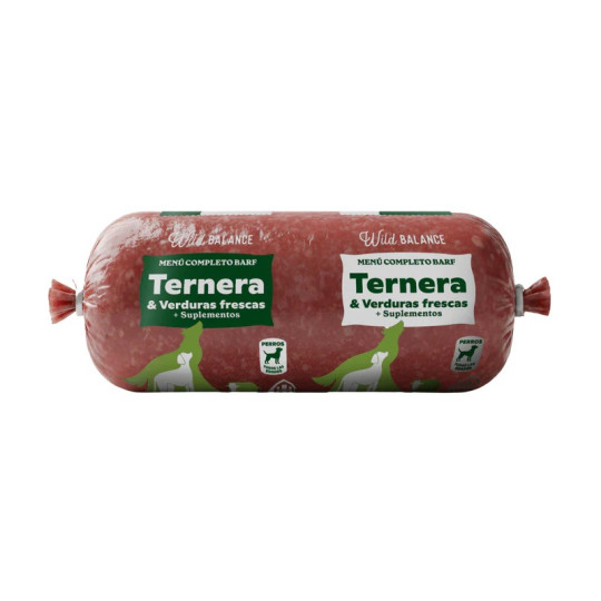 Wild Balance Dog Menú Barf Ternera con Verduras Frescas